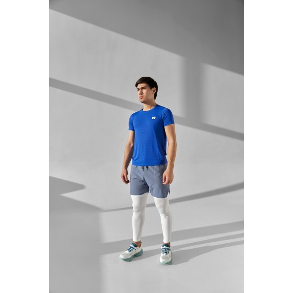 Erkaklar uchun Indeed fitnes futbolkasi