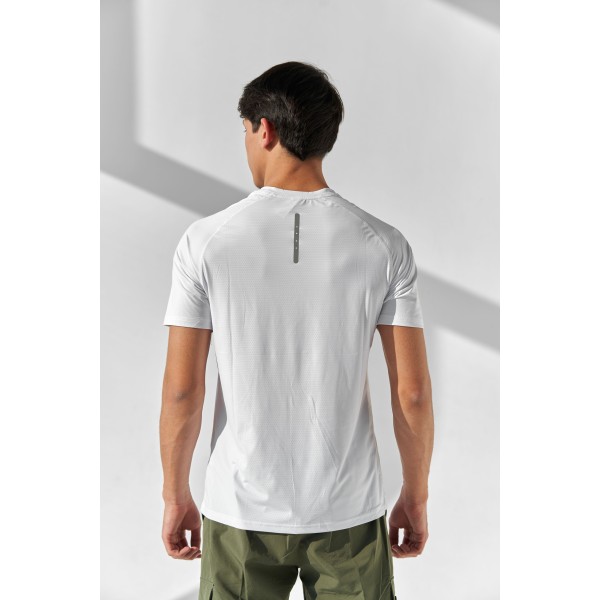 Erkaklar uchun Run fitnes futbolkasi