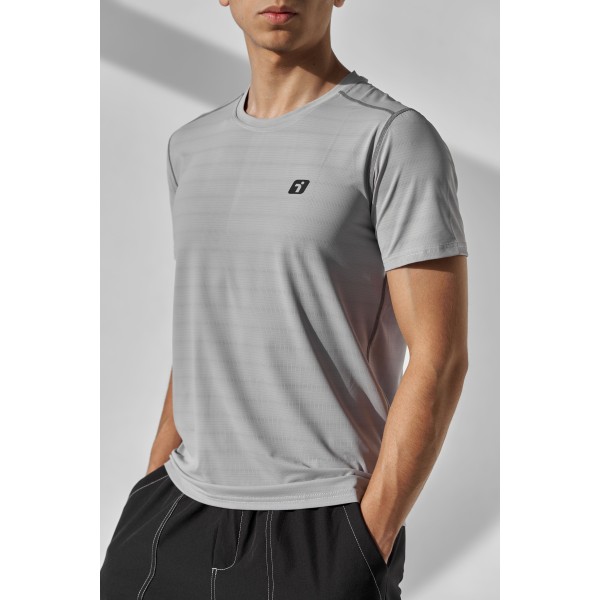 Erkaklar uchun Indeed fitnes futbolkasi