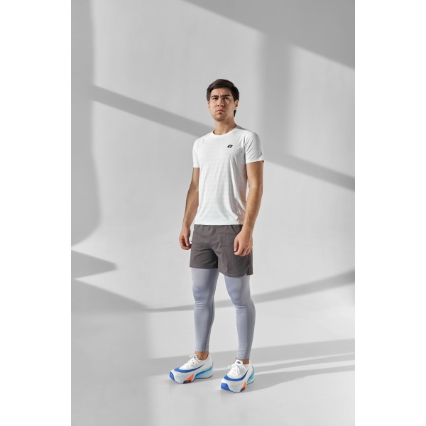 Erkaklar uchun Indeed fitnes futbolkasi