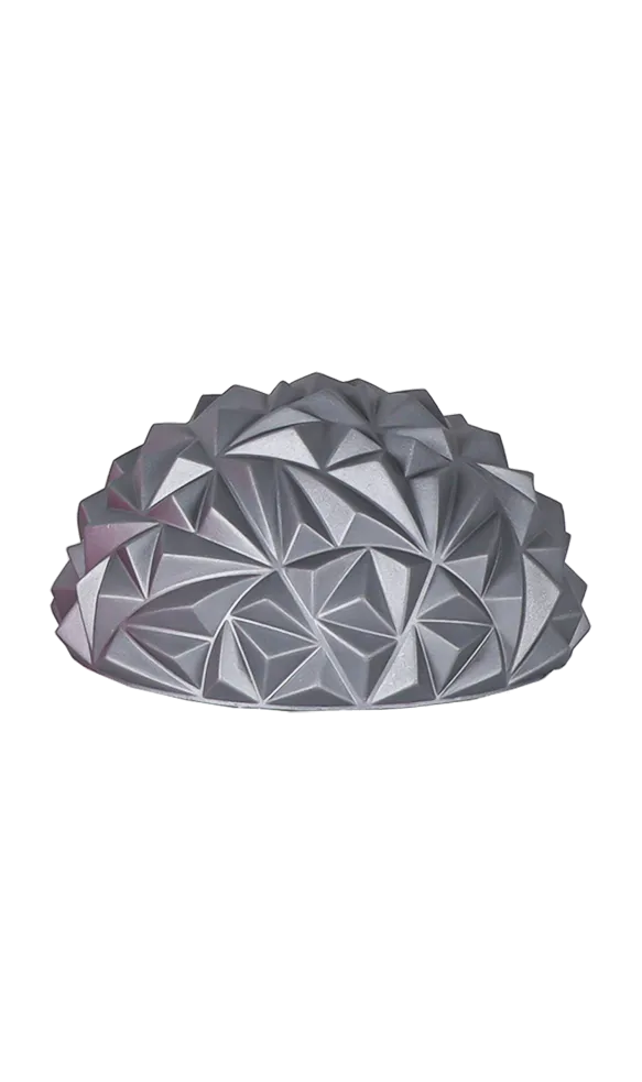 Массажная балансировочная полусфера с треугольными шипами	