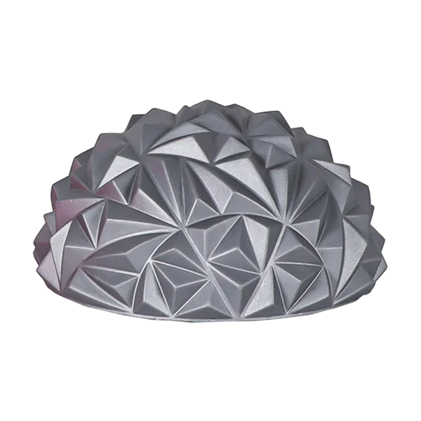 Uchburchak tikanli muvozanatni saqlovchi massaj yarim sharsimon moslamasi