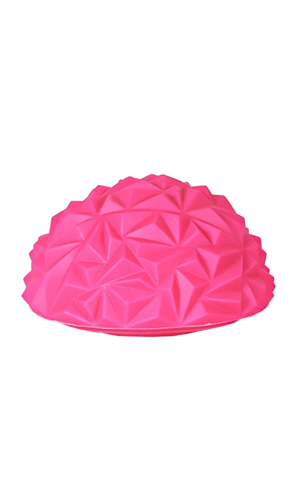 Uchburchak tikanli muvozanatni saqlovchi massaj yarim sharsimon moslamasi