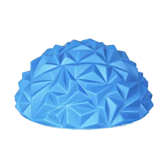 Массажная балансировочная полусфера с треугольными шипами	