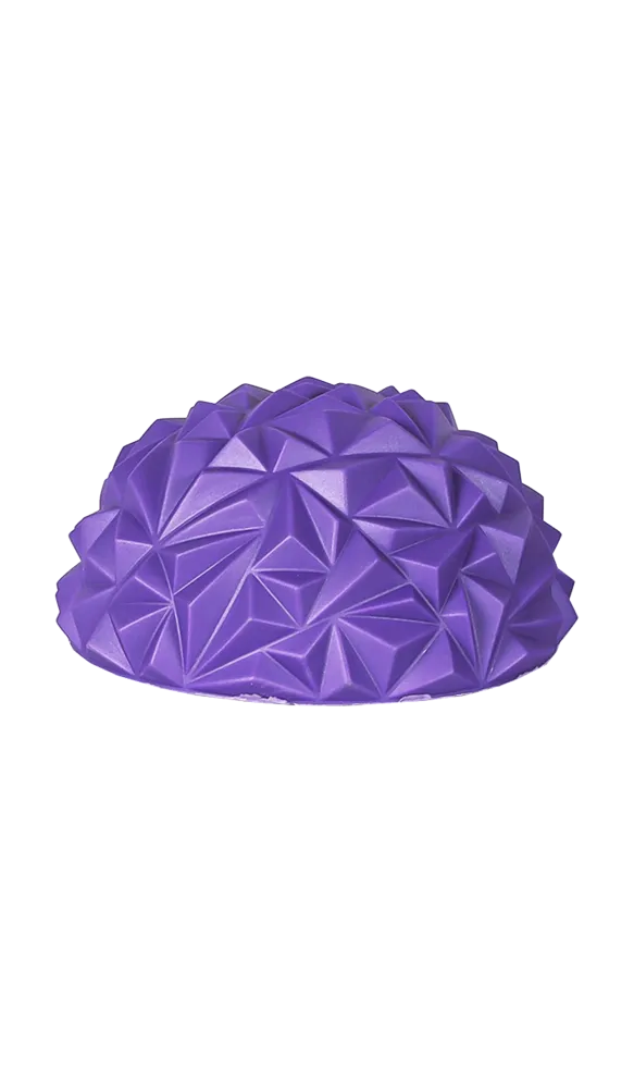 Массажная балансировочная полусфера с треугольными шипами	