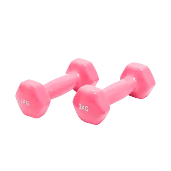 Гантель виниловая 2 кг