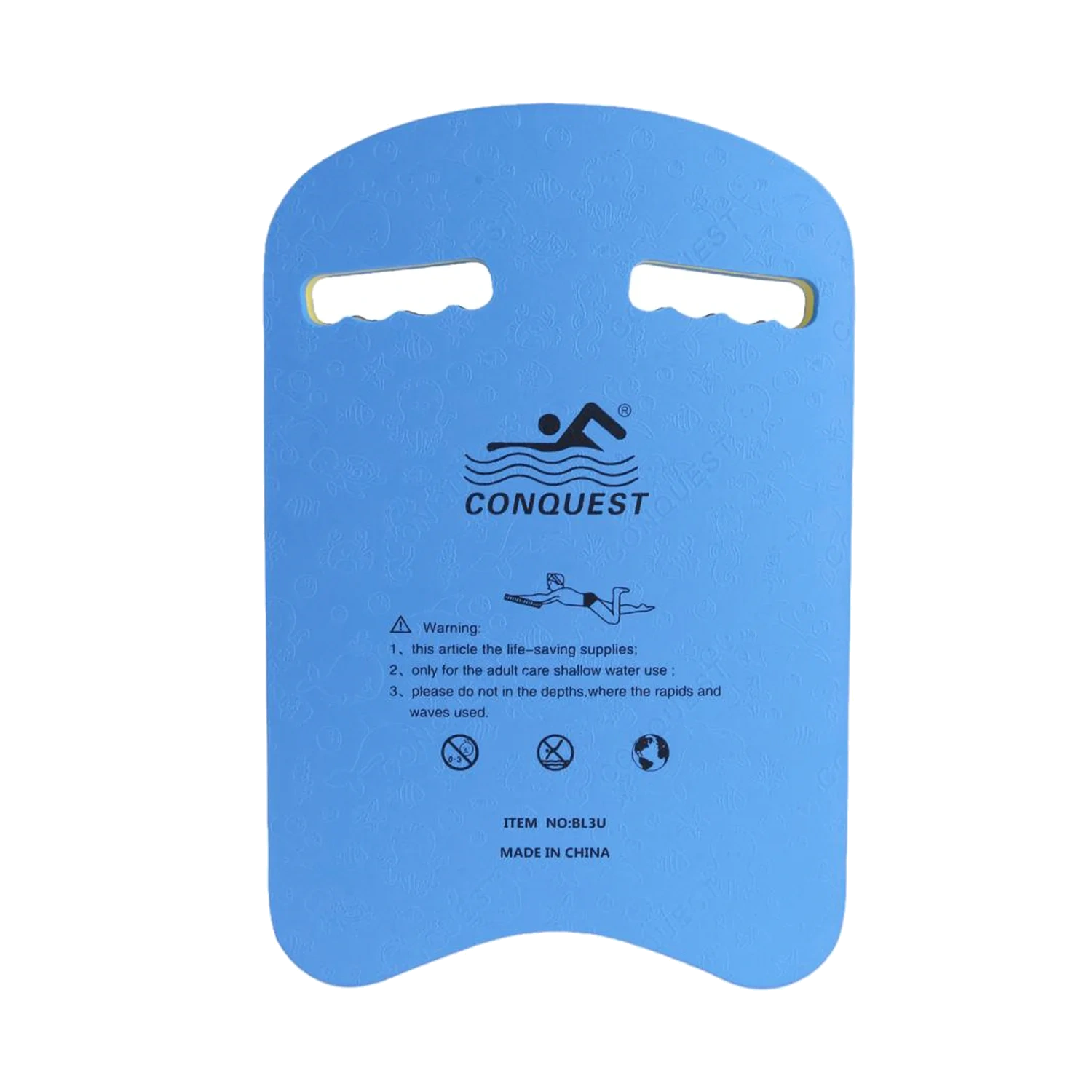 Утолщенная прямоугольная доска для плавания 